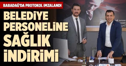 BABADAĞ’DA PROTOKOL İMZALANDI