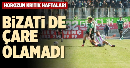 BİZATİ DE ÇARE OLAMADI