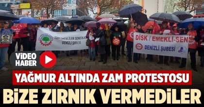 BİZE ZIRNIK VERMEDİLER