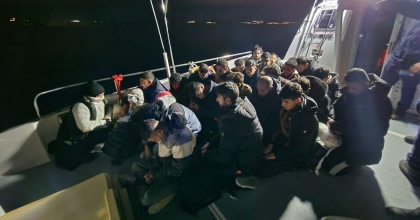 BODRUM'DA 27 DÜZENSİZ GÖÇMEN KURTARILDI