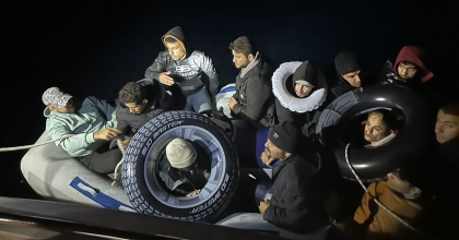 BODRUM'DA DÜZENSİZ GÖÇMEN OPERASYONU