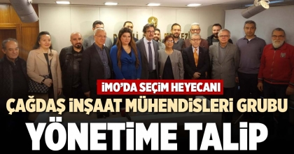 ÇAĞDAŞ İNŞAAT MÜHENDİSLERİ GRUBU YÖNETİME TALİP