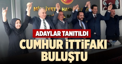 CUMHUR İTTİFAKI BULUŞTU