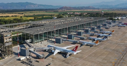 DALAMAN HAVALİMANI'NDAN 2023 YILINDA 5 MİLYON 247 BİN 488 KİŞİ UÇTU