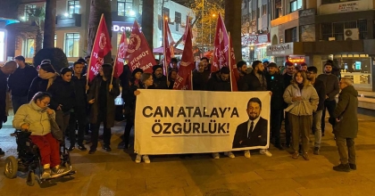 DENİZLİ TİP’DEN ATALAY PROTESTOSU