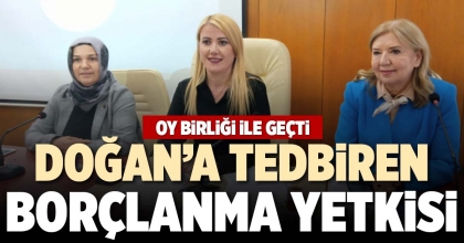 DOĞAN’A TEDBİREN BORÇLANMA YETKİSİ