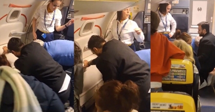 DUBLİN - BODRUM UÇAĞINDA OLAY ÇIKTI