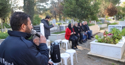 FATMA GİRİK, MEZARI BAŞINDA ANILDI