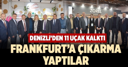 FRANKFURT’A ÇIKARMA YAPTILAR