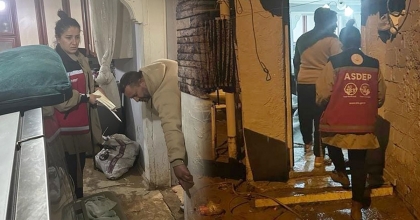 ILICABAŞI MAHALLESİ'NDEKİ SELİN İZLERİ SARILIYOR