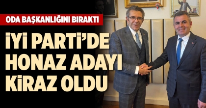 İYİ PARTİ’DE HONAZ ADAYI KİRAZ OLDU