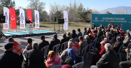 KAZIKBELİ SAVAŞI 876’NCI YILINDA ANILIYOR