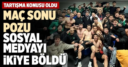 MAÇ SONU POZU SOSYAL MEDYAYI İKİYE BÖLDÜ