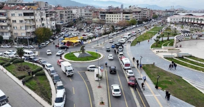 MANİSA'DA 2023 YILINDA 60 BİNE YAKIN ARAÇ DAHA TRAFİĞE KATILDI  