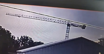 MANİSA’DAKİ VİNÇ KAZASININ GÖRÜNTÜLERİ ORTAYA ÇIKTI