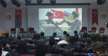 MESLEK LİSESİ ÖĞRENCİLERİNE TÜRK KÜLTÜRÜ ANLATILDI