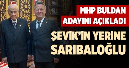 MHP BULDAN ADAYINI AÇIKLADI