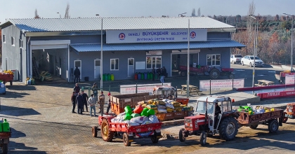 O TESİSTE 506 TON ÜRÜN İŞLENDİ