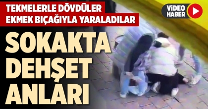 SOKAKTA DEHŞET ANLARI