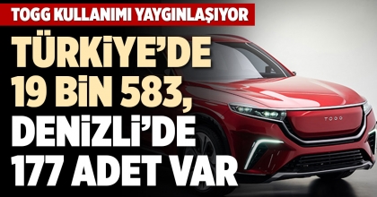 TÜRKİYE’DE 19 BİN 583, DENİZLİ’DE 177 ADET VAR