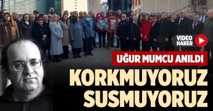 UĞUR MUMCU DENİZLİ'DE ANILDI