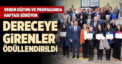 VEREM EĞİTİMİ VE PROPAGANDA HAFTASI SÜRÜYOR