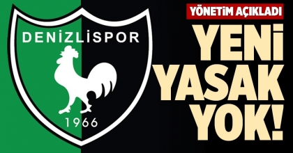 YENİ YASAK YOK!