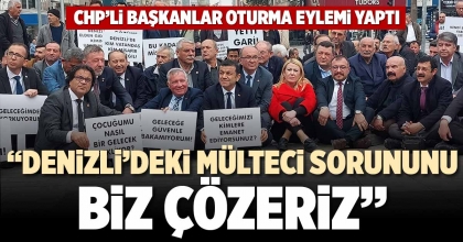 “DENİZLİ’DEKİ MÜLTECİ SORUNUNU BİZ ÇÖZERİZ”