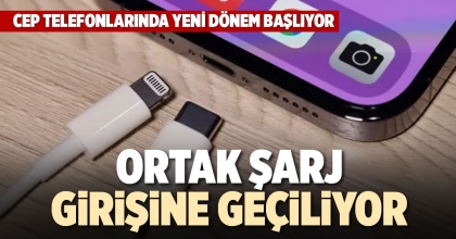 ORTAK ŞARJ GİRİŞİNE GEÇİLİYOR