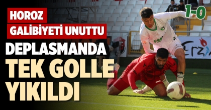 DEPLASMANDA TEK GOLLE YIKILDI 