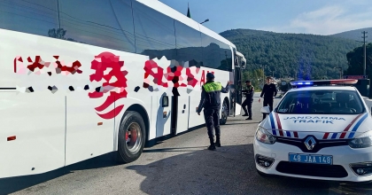 21 ARAÇ TRAFİKTEN MEN EDİLDİ