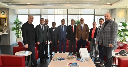 BAŞKAN ERGÜN’E 2028 AVRUPA ÜNİVERSİTE OYUNLARI BİLGİLENDİRMESİ