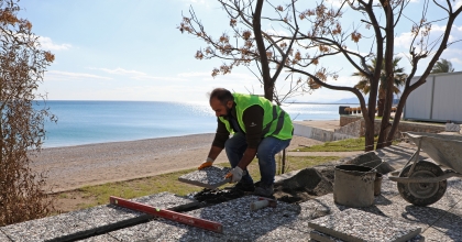 2. ETAP KONYAALTI SAHİL PROJESİ HIZLA İLERLİYOR