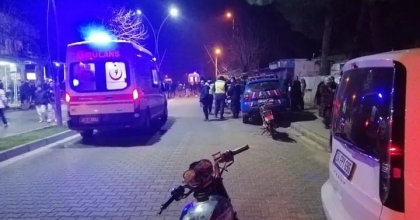 MOTOSİKLETİN ÇARPTIĞI YAŞLI ADAM ÖLDÜ