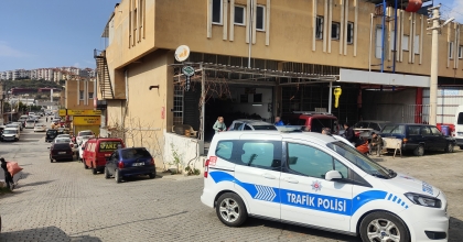 TAMİR İÇİN BIRAKILAN MOTOSİKLETLE ORTALIĞI BİRBİRİNE KATTI