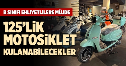 B SINIFI EHLİYETLİLERE MÜJDE