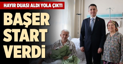 BAŞER START VERDİ