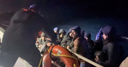 BODRUM'DA 54 DÜZENSİZ GÖÇMEN YAKALANDI, 15’İ KURTARILDI