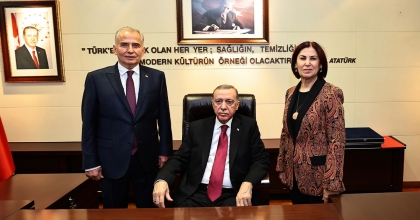 CUMHURBAŞKANI ERDOĞAN’DAN ZOLAN ZİYARETİ