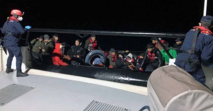 DATÇA’DA 31 DÜZENSİZ GÖÇMEN YAKALANDI