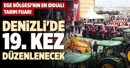 DENİZLİ'DE 19. KEZ DÜZENLENECEK
