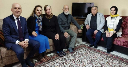 DEPREMZEDE AİLELERE ZİYARET