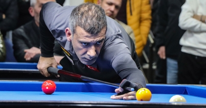 DÜNYA ŞAMPİYONU TAŞDEMİR, DENİZLİLİ BİLARDO SEVERLERLE BULUŞTU