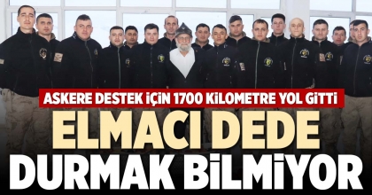 ELMACI DEDE DURMAK BİLMİYOR