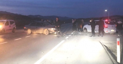 EMET-HİSARCIK KARAYOLUNDA TRAFİK KAZASI: 7 YARALI