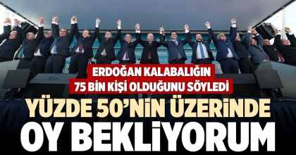 DENİZLİ’DEN YÜZDE 50’NİN ÜZERİNDE OY BEKLİYORUM