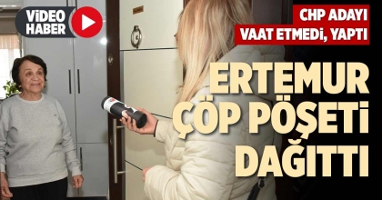 ERTEMUR ÇÖP PÖŞETİ DAĞITTI
