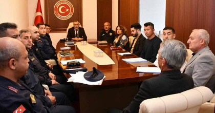 FETHİYE'DE SEÇİM GÜVENLİĞİ TOPLANTISI YAPILDI  