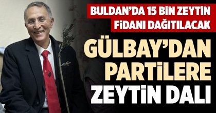 GÜLBAY’DAN PARTİLERE ZEYTİN DALI