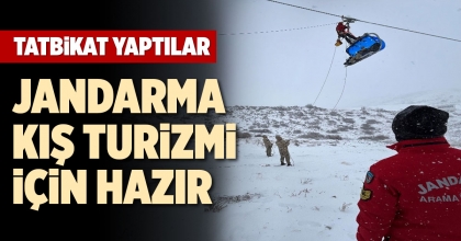 JANDARMA KIŞ TURİZMİ İÇİN HAZIR